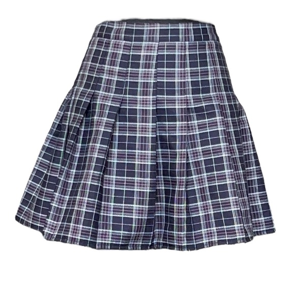 Women’s Size XL Plaid Pleated Skirt - Picture 6 of 7